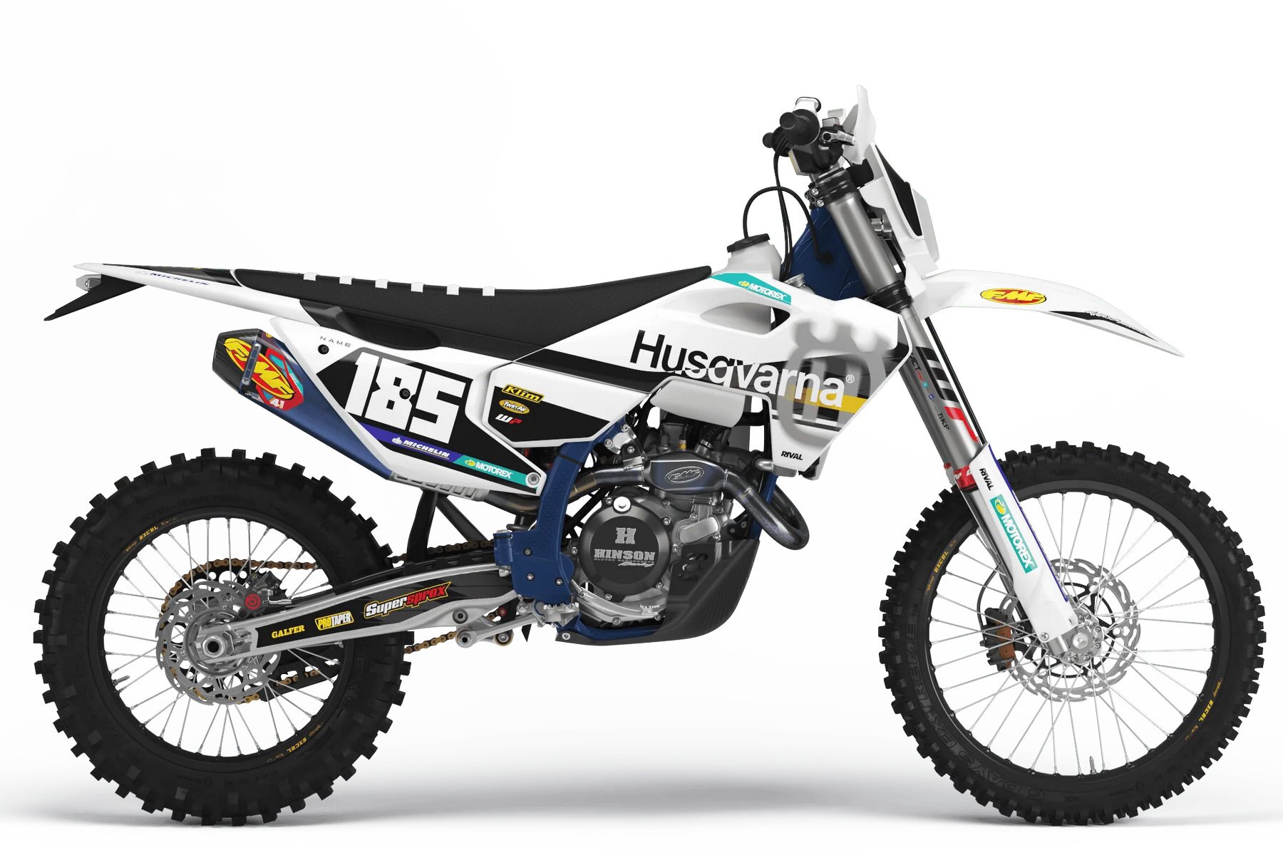 Dekor Factory Mars White Limited Edition passend für Husqvarna