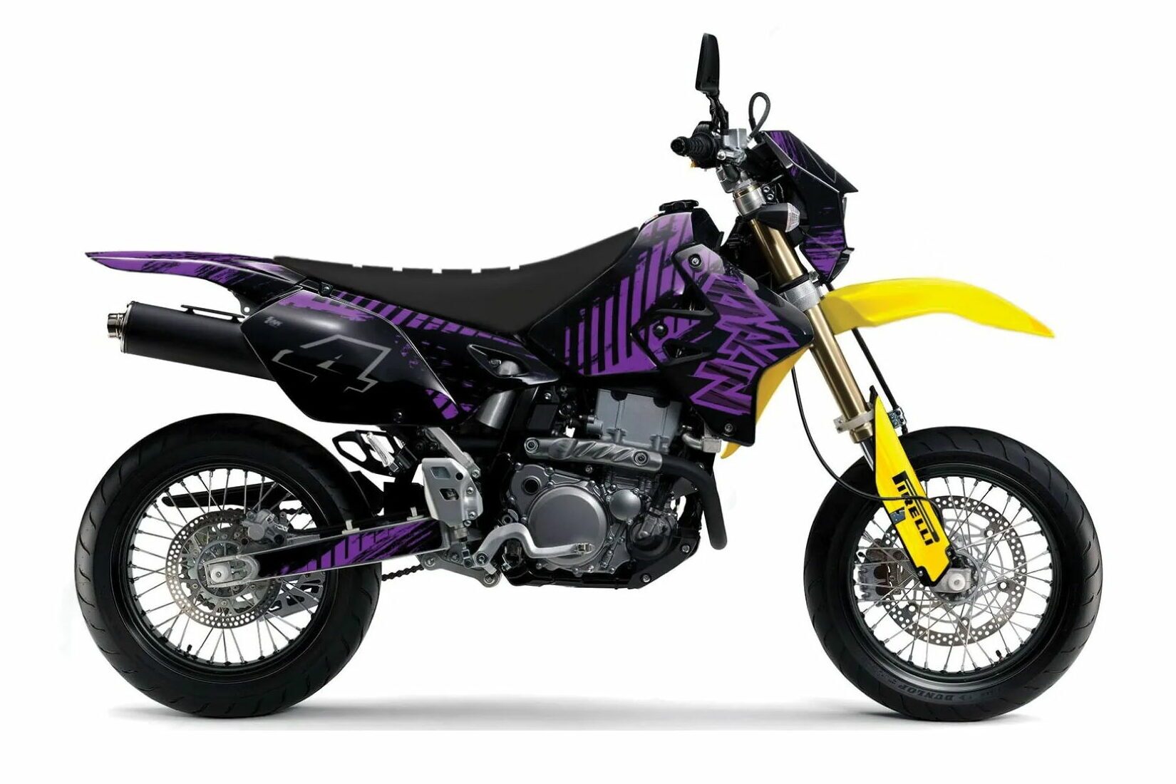 Dekor Factory Limited Edition Nexttime Purple passend für Suzuki DR-Z 400