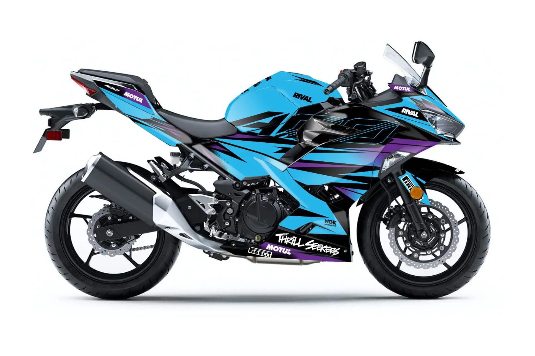 Dekor Factory Limited Edition Strike passend für Kawasaki Ninja