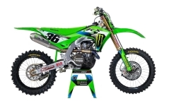 Dekor Monster Energy 2026 passend für Kawasaki
