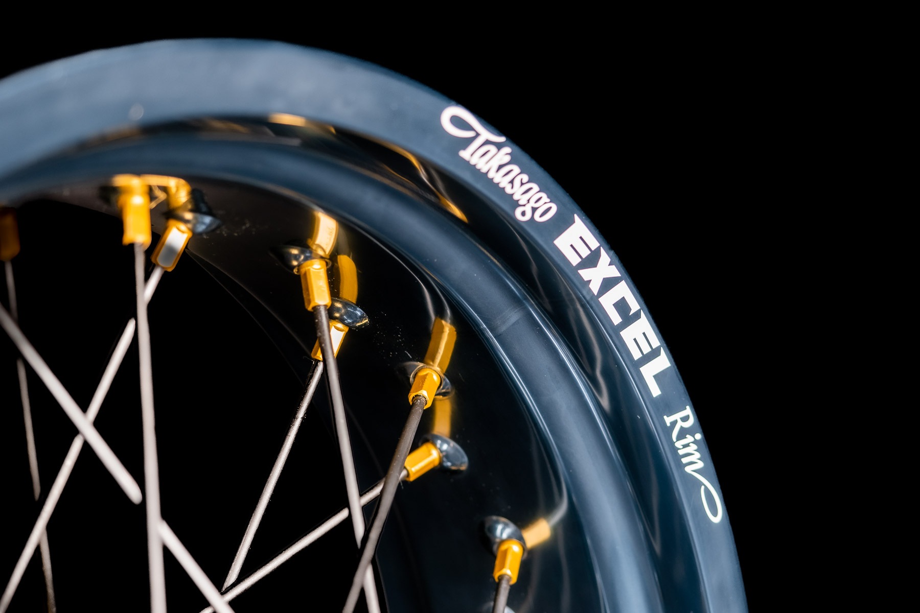 Supermoto Radsatz von Haan Wheels mit Pulver Beschichtung in Wunschfarbe – Bild 3