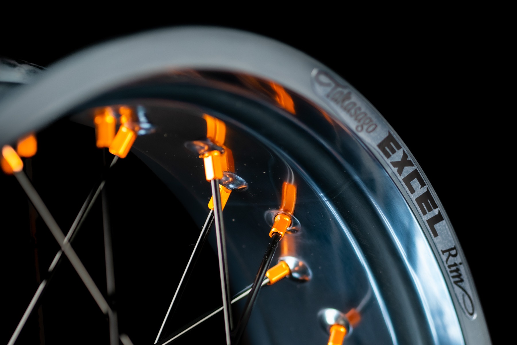 Supermoto Radsatz von Haan Wheels mit Pulver Beschichtung in Wunschfarbe – Bild 3