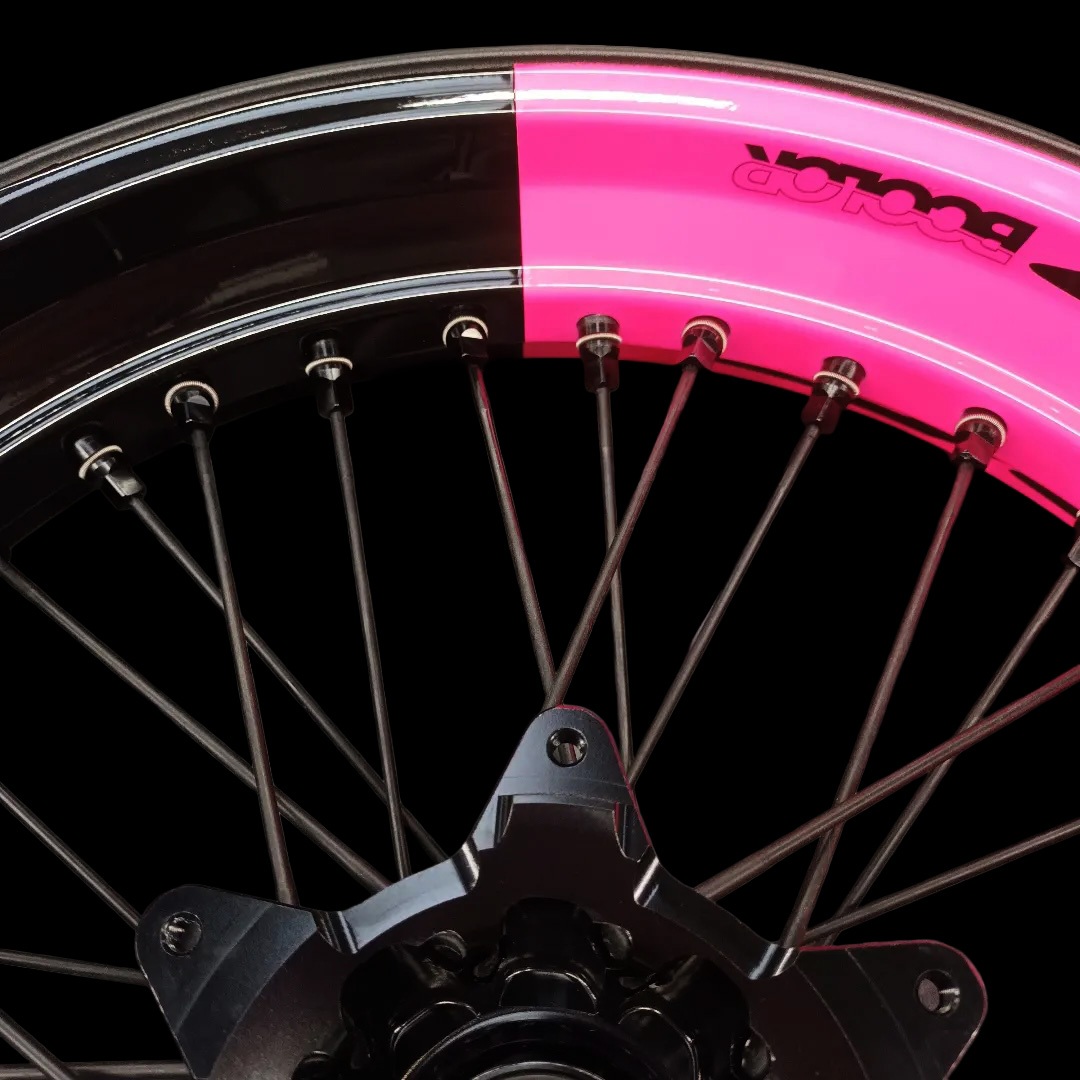 Supermoto Radsatz von Alpina Wheels in Wunschfarbe – Bild 5