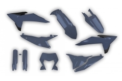 Polisport Plastik Full Kit passend für KTM EXC EXCF 2026 Anthrazit