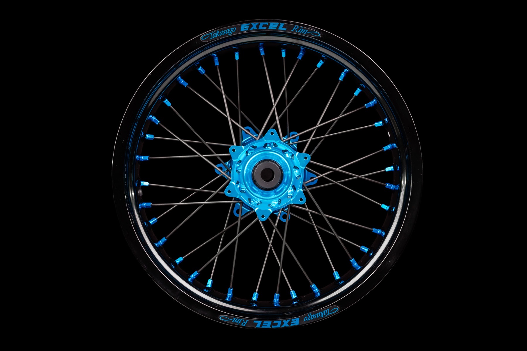 Supermoto Radsatz von Haan Wheels Sky Blue