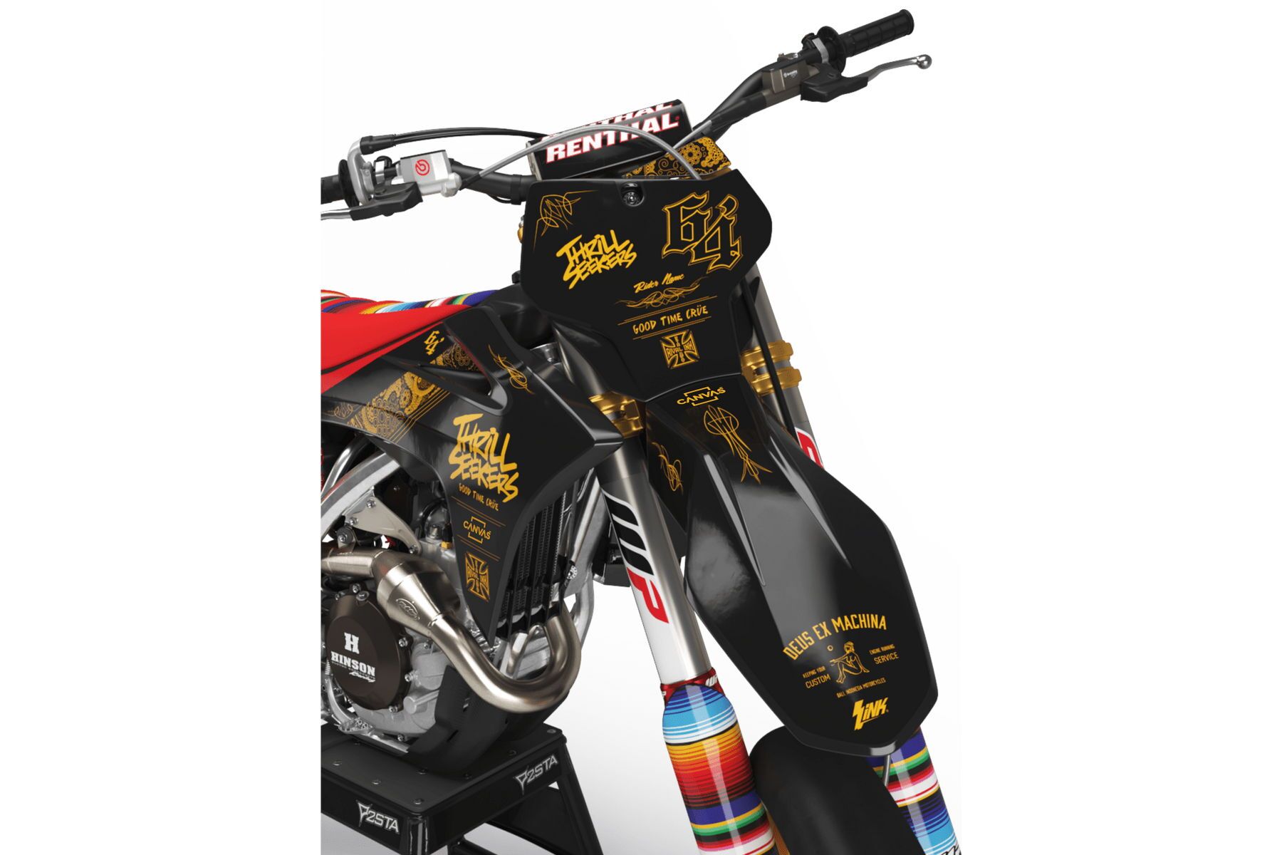 Dekor Southside Gold Edition – Premium Custom Dekor lieferbar für alle Marken – Bild 4