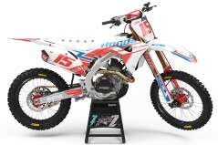 Dekor Factory Classic Red Limited Edition passend für Honda