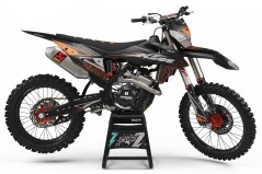 Dekor Factory Floky Orange Limited Edition passend für KTM
