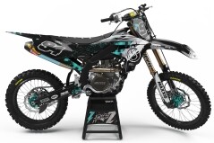 Dekor Factory Punk Teal Limited Edition passend für Yamaha