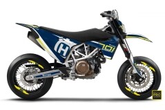 Dekor Factory Above Blue passend für Husqvarna 701 Supermoto