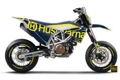 Dekor Factory Gentle Blue passend für Husqvarna 701 Supermoto