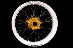 Supermoto Radsatz von Haan Wheels Bianco White