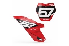 Startnummerntafeln Dekor Avant Limited Edition passend für Gas Gas