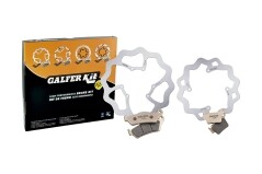 Galfer Bremsscheiben-Kit Vorne und Hinten passend für Honda