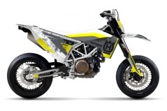 Dekor Factory Rival Grey passend für Husqvarna 701 Supermoto