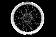 Supermoto Radsatz von Haan Wheels Bianco White