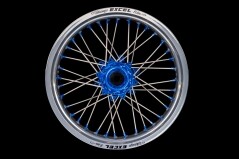 Supermoto Radsatz von Haan Wheels mit Pulver Beschichtung in Wunschfarbe