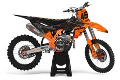 Dekor Factory Retain Black Limited Edition passend für KTM