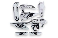 Dekor auf Plastiks beklebt für MX & Enduro Modelle passend für KTM