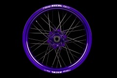 Supermoto Radsatz von Haan Wheels mit Pulver Beschichtung in Wunschfarbe