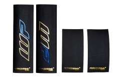 Forkshrink Gabelschutz Set WP Gold Chrom – Blau Chrom