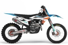Dekor Factory Stock 24 Blue Limited Edition passend für KTM