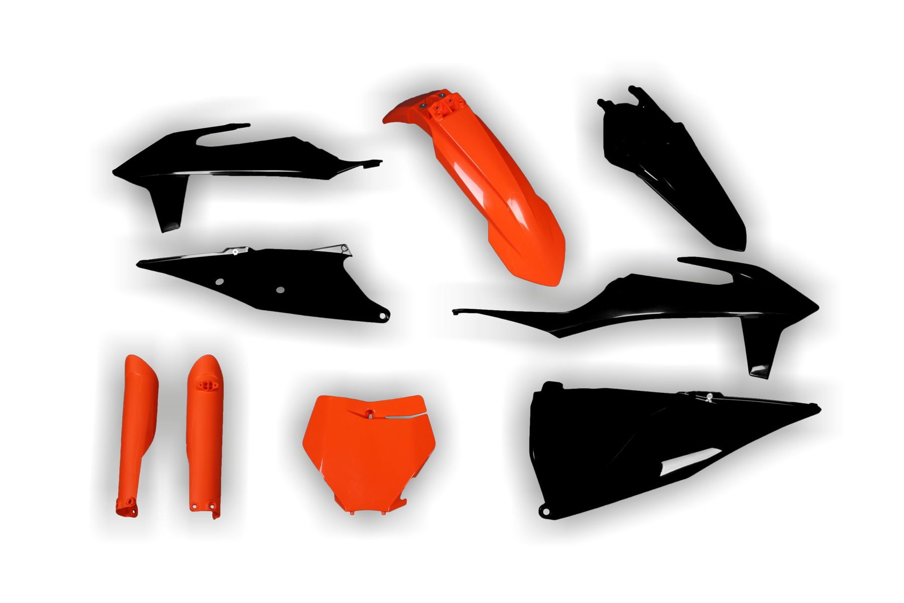 Racetech Plastik Full Kit passend für KTM SX SXF 2019 – 2022 Orange Schwarz Racetech Plastik Full Kit passend für KTM SX SXF 2019 – 2022 Orange | Schwarz – Bild 1