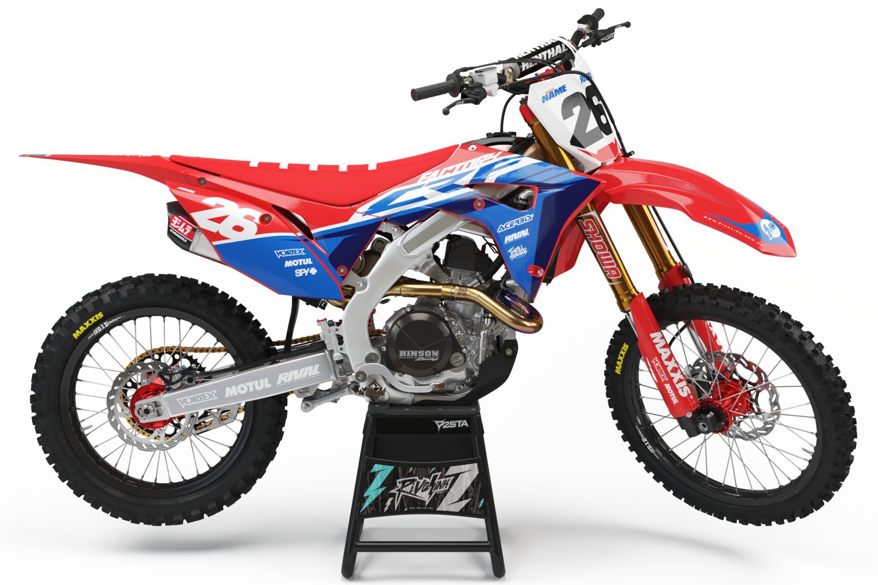 Dekor Factory Boost Blue Limited Edition passend für Honda – Bild 1