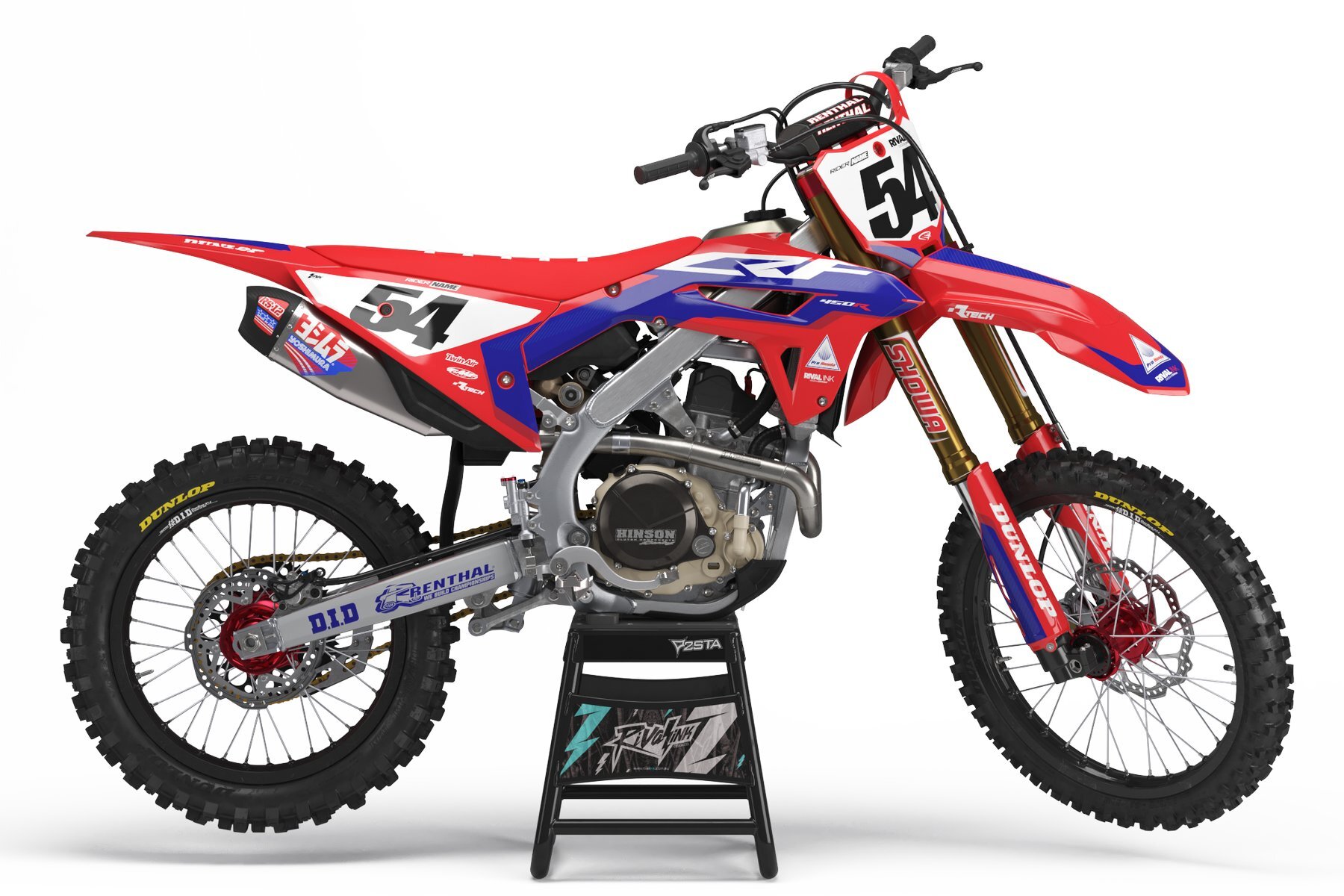 Dekor Factory Reform Blue Limited Edition passend für Honda – Bild 1