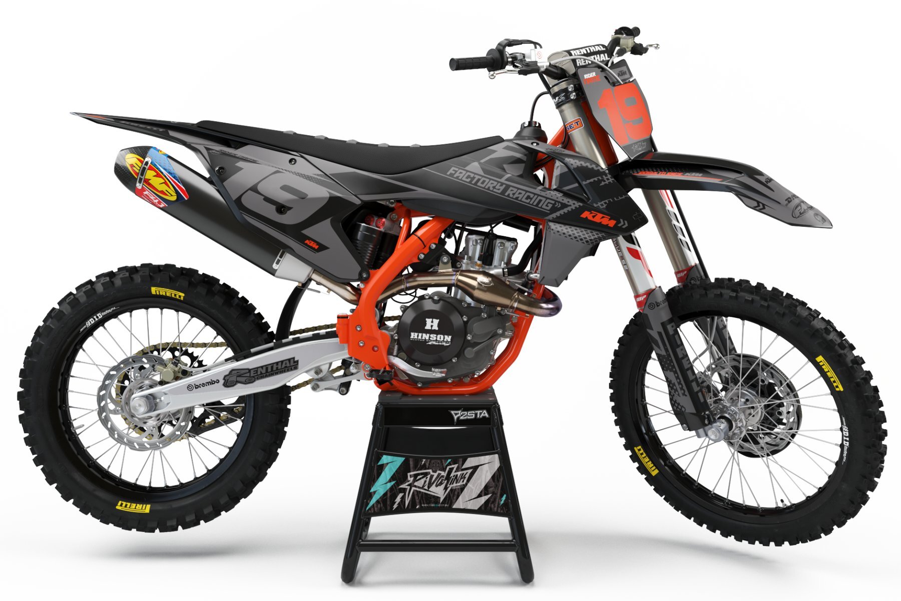 Dekor Factory Limited Black Edition passend für KTM – Bild 1
