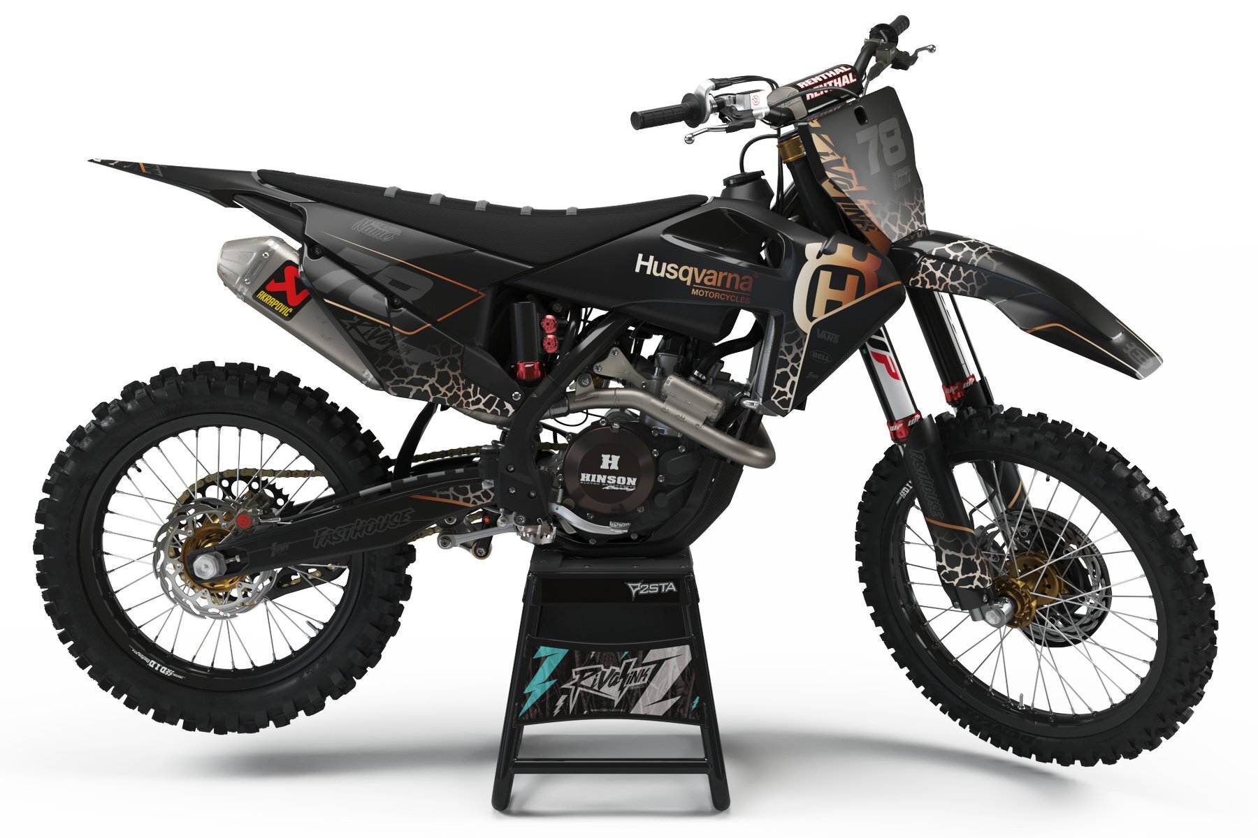 Dekor-Factory-Husqvarna-Leo-Limited-Edition-w Dekor Factory Leo Limited Edition passend für Husaberg – Bild 1