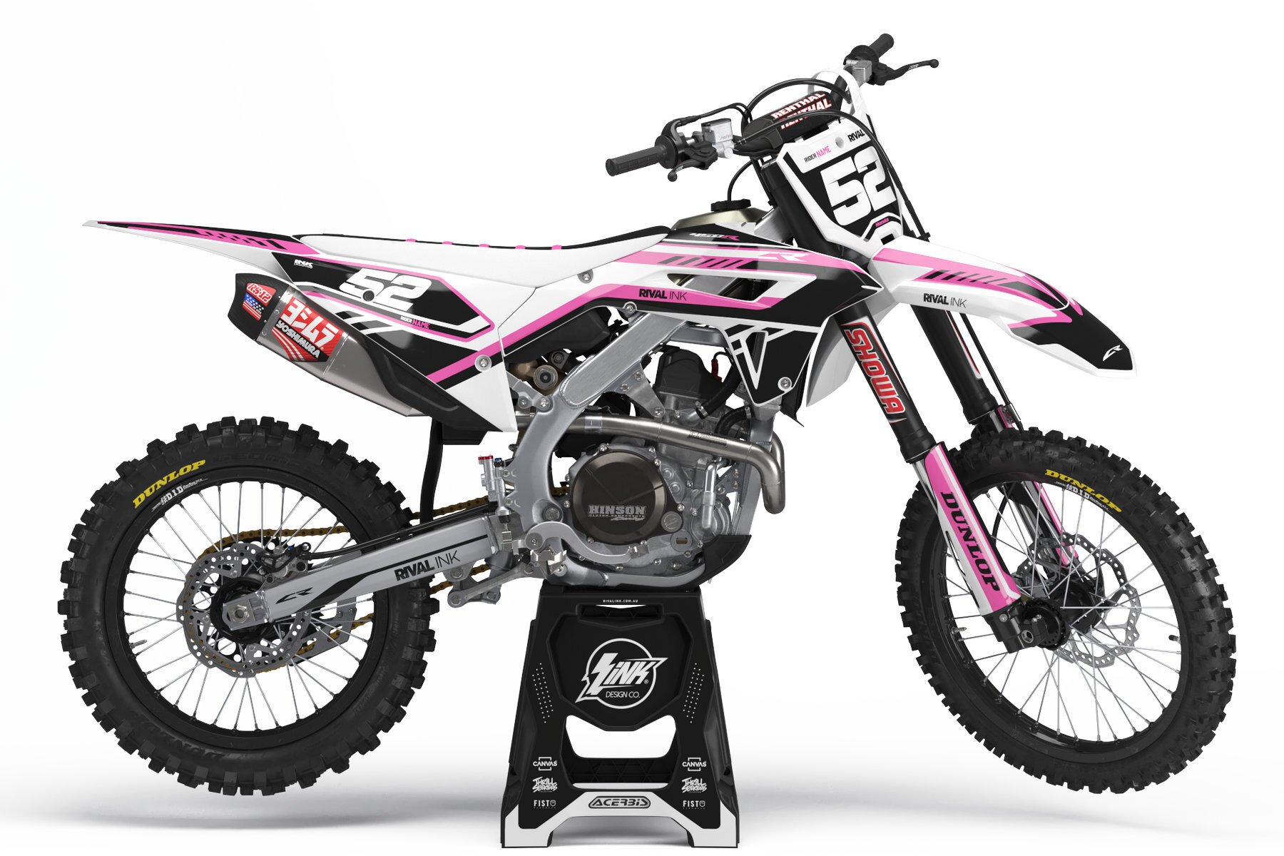 Dekor Factory Honda Onca Pink Limited Edition W Dekor Factory Onca Pink Limited Edition passend für Honda – Bild 1