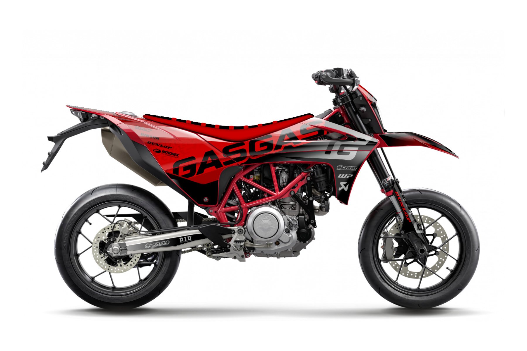Dekor Factory Red Black passend für Gas Gas SM 700 – Bild 1