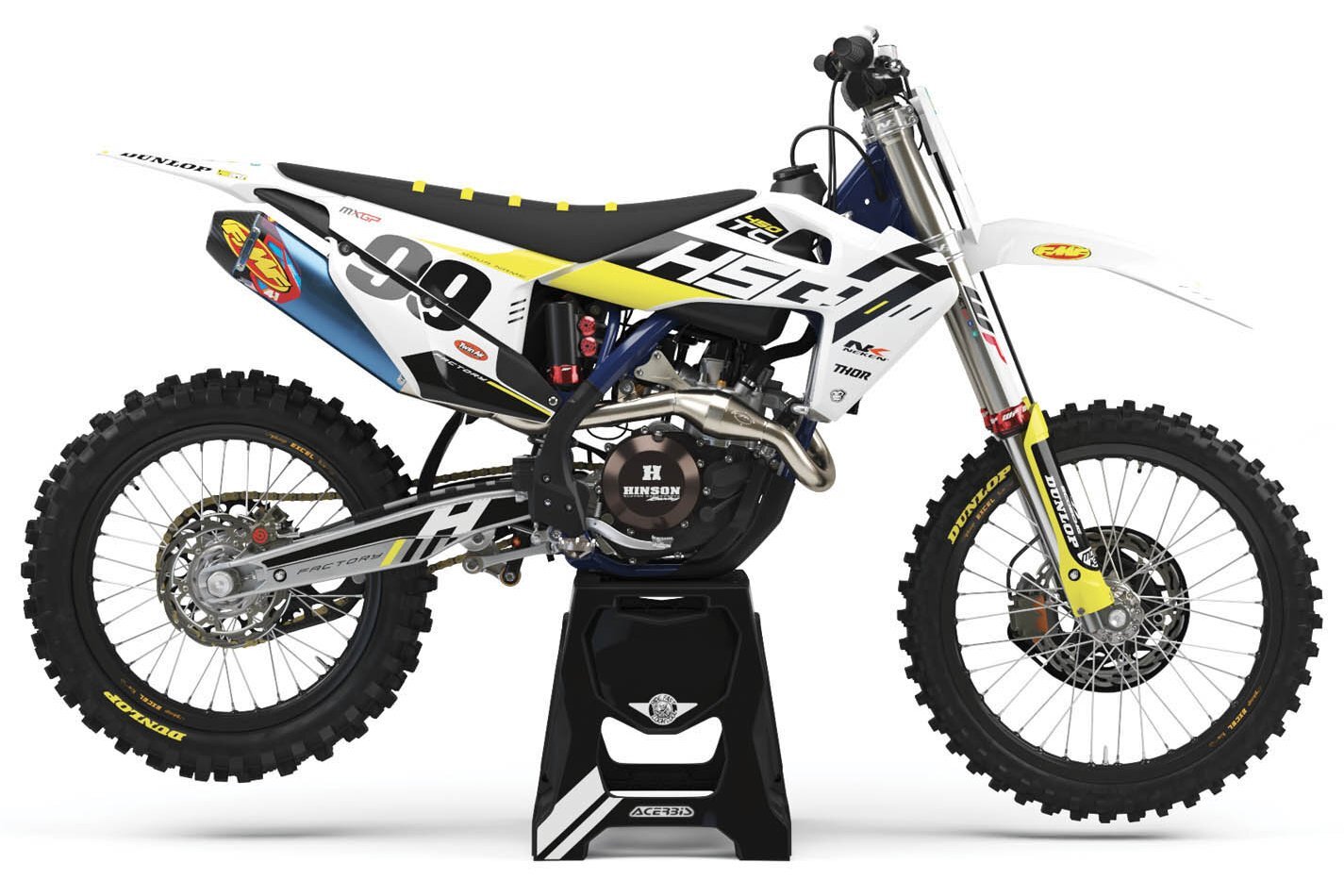 Dekor Factory Natural White Limited Edition passend für Husqvarna – Bild 1