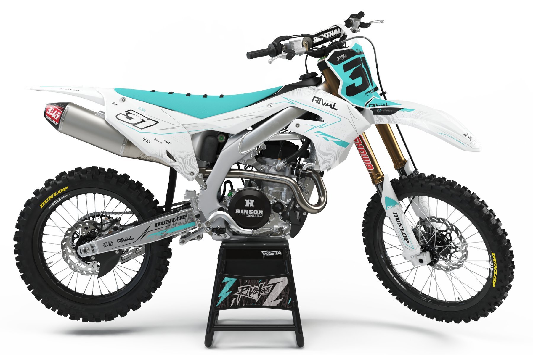 Dekor Factory Soda White Limited Edition passend für Kawasaki – Bild 1