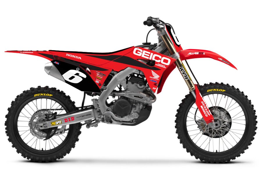 Dekor Geico 2020 Edition passend für Honda – Bild 1