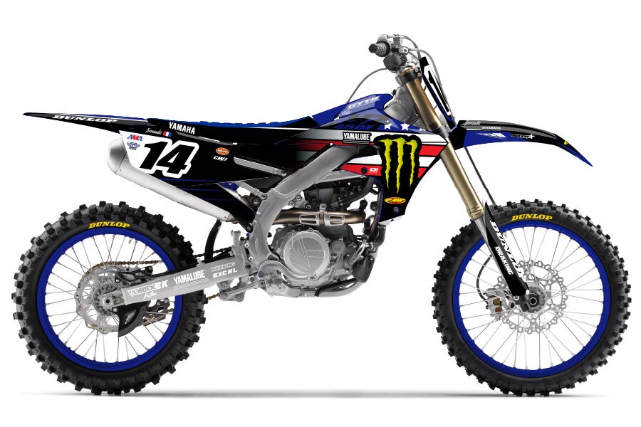 Dekor Monster Energy | Star Racing 2021 USA Edition passend für Yamaha – Bild 1