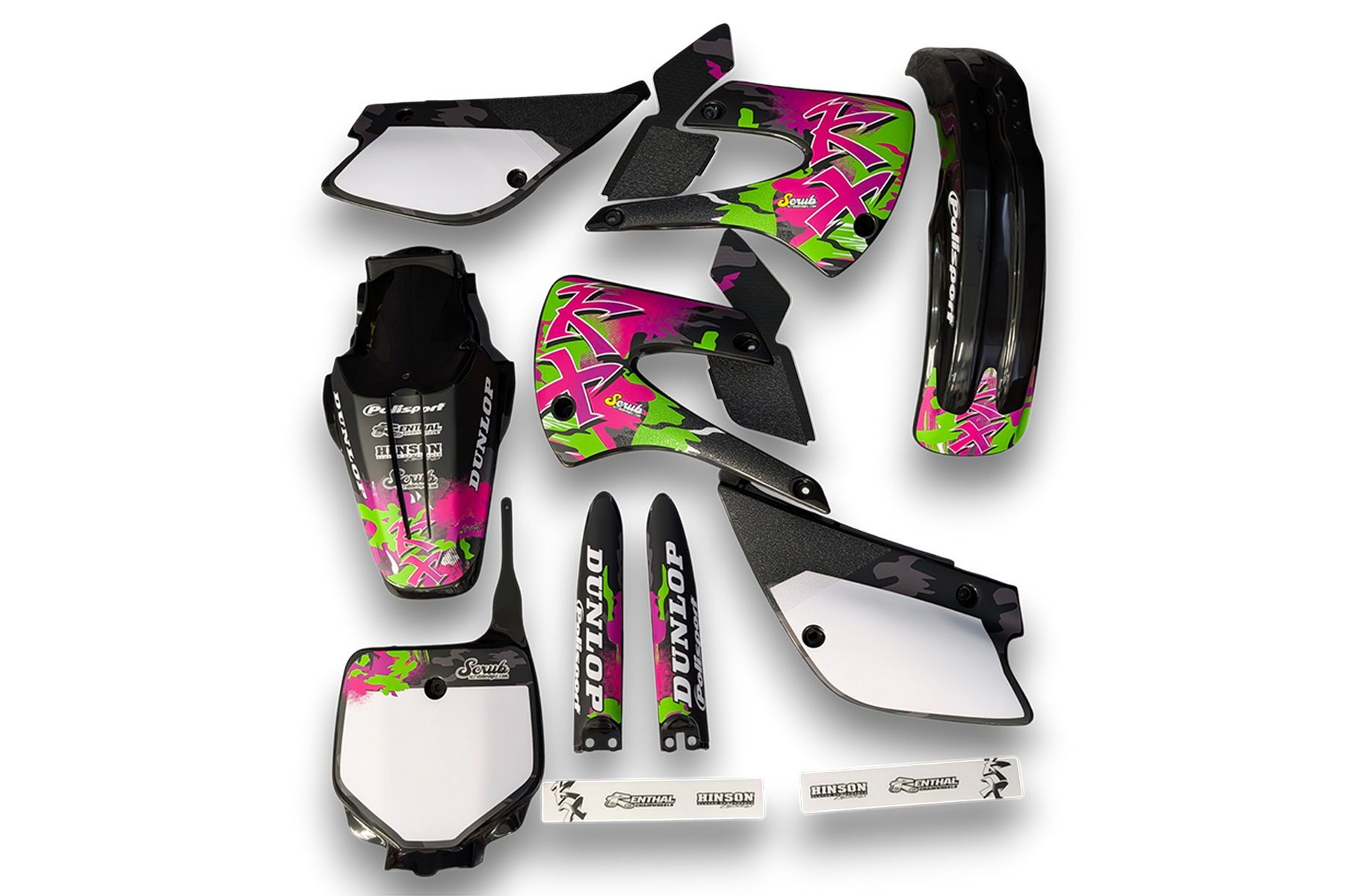 Dekor Kawasaki Auf Plastiks Beklebt Fuer Mx Und Enduro Modelle 30 Dekor Kawasaki Auf Plastiks Beklebt Fuer Mx Und Enduro Modelle 30