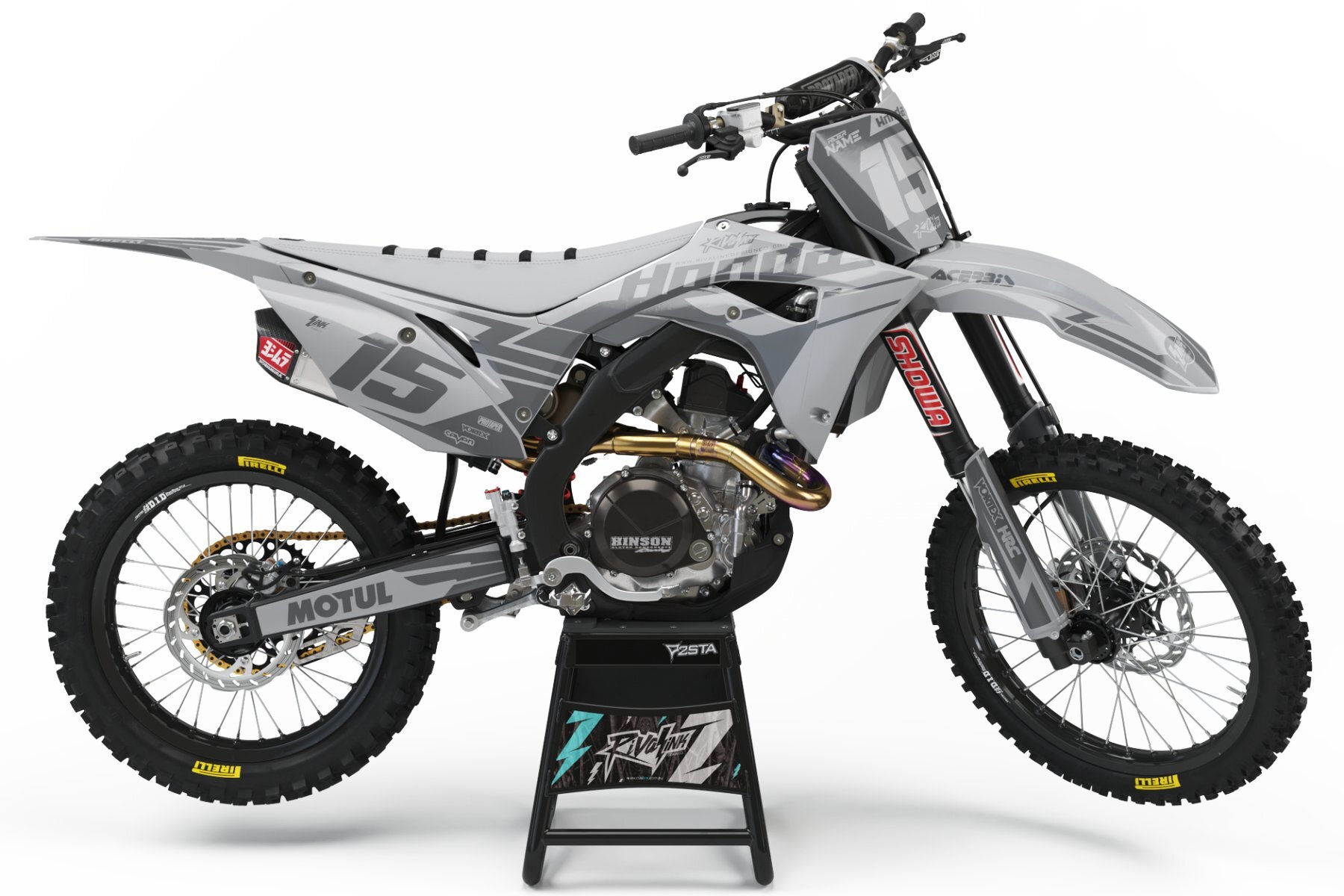 Dekor Factory Victory Grey Limited Edition passend für Honda – Bild 1