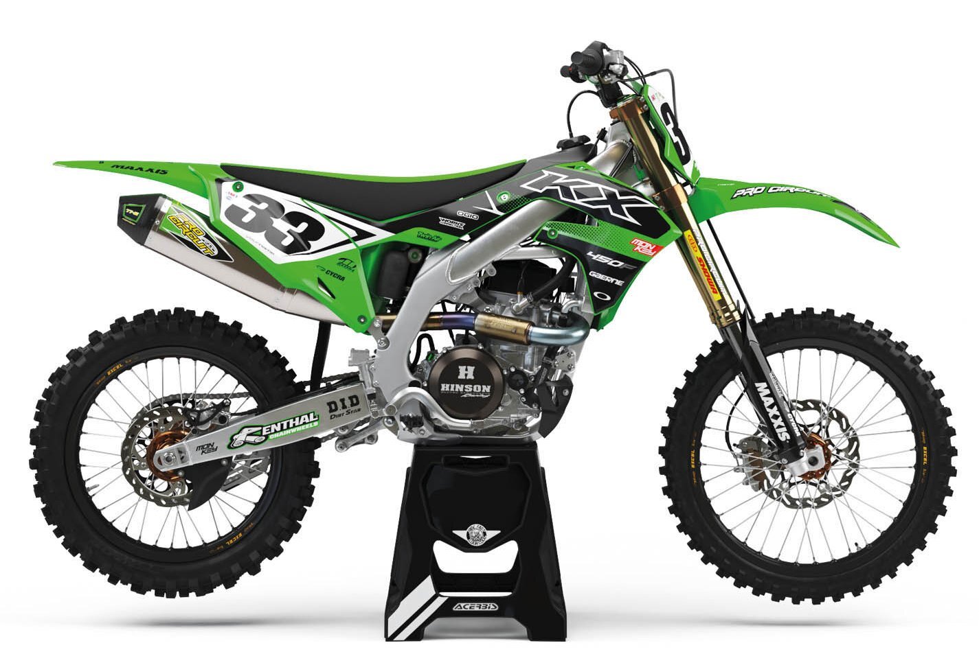 Dekor Factory Luma Green Limited Edition passend für Kawasaki – Bild 1