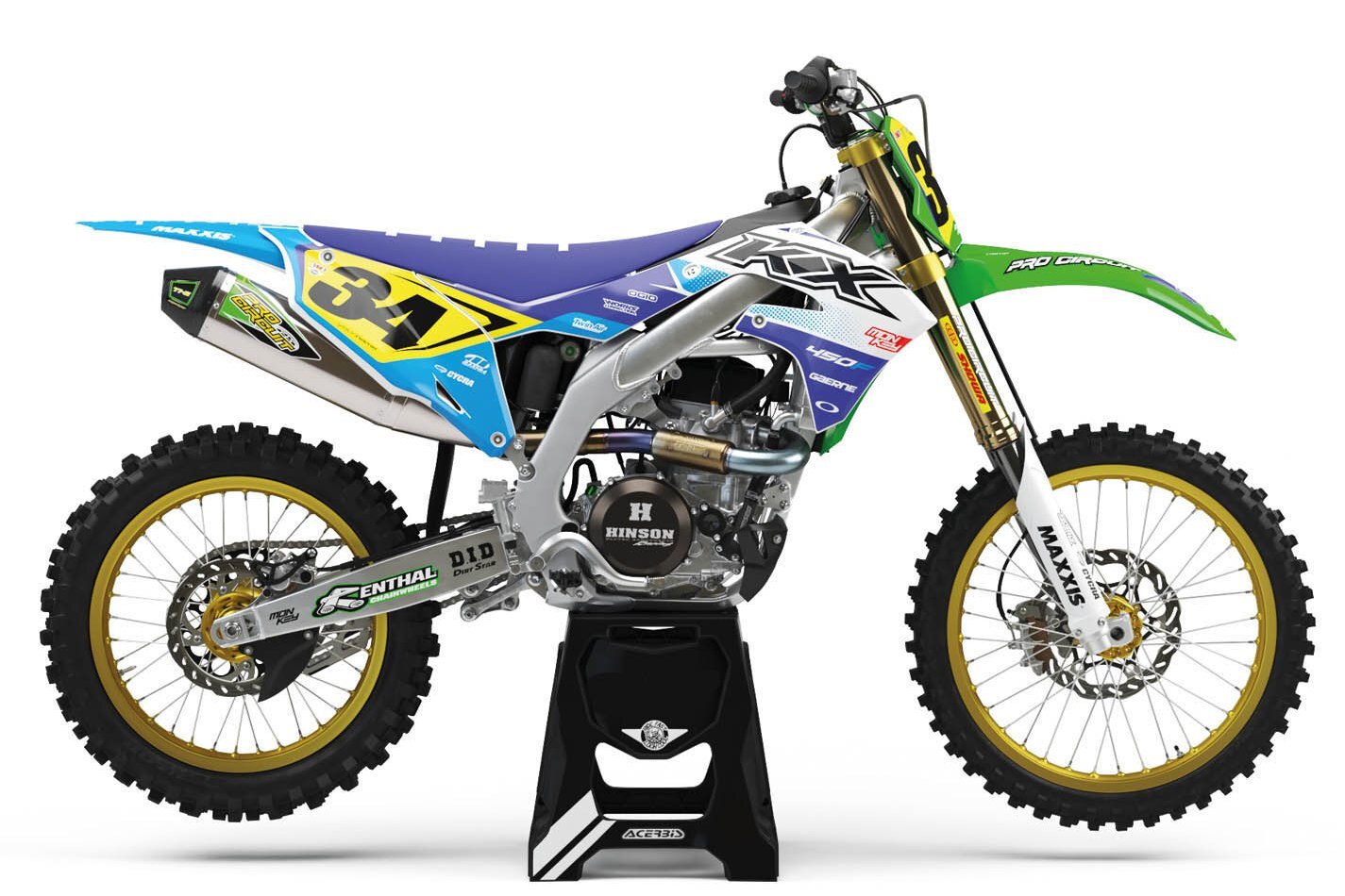 Dekor Factory Luma Retro Limited Edition passend für Kawasaki – Bild 1