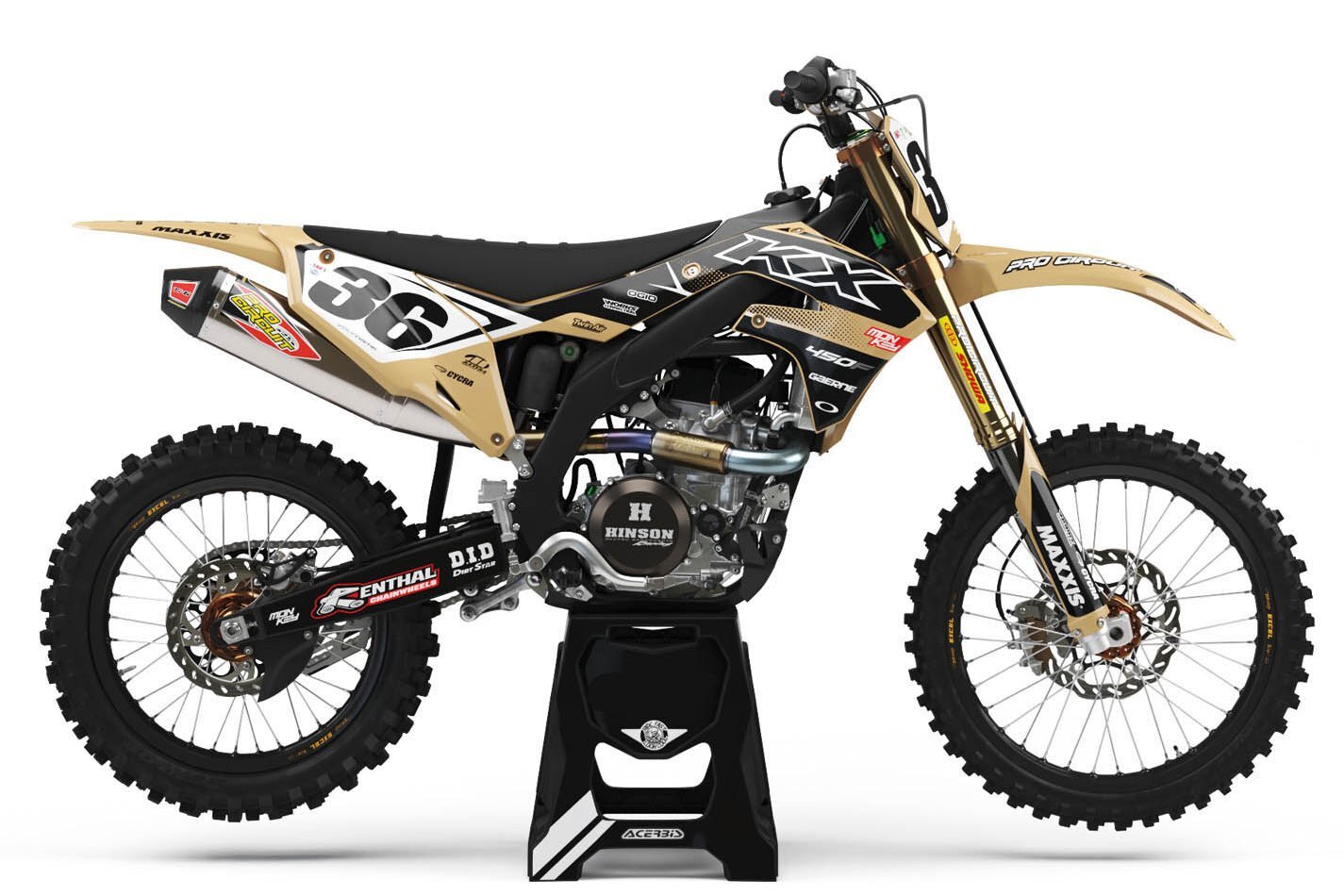Dekor Factory Luma Sand Limited Edition passend für Kawasaki – Bild 1
