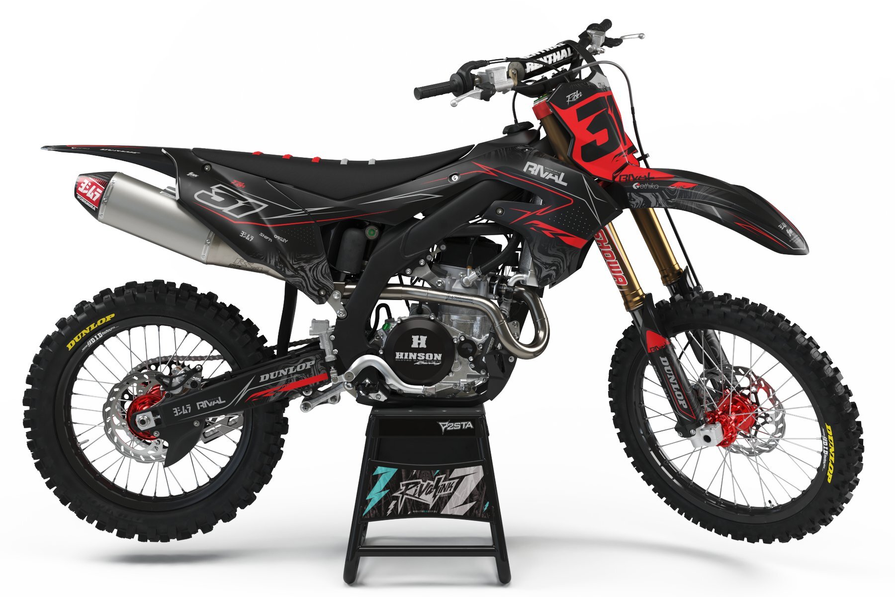 Dekor Factory Soda Black Limited Edition passend für Kawasaki – Bild 1