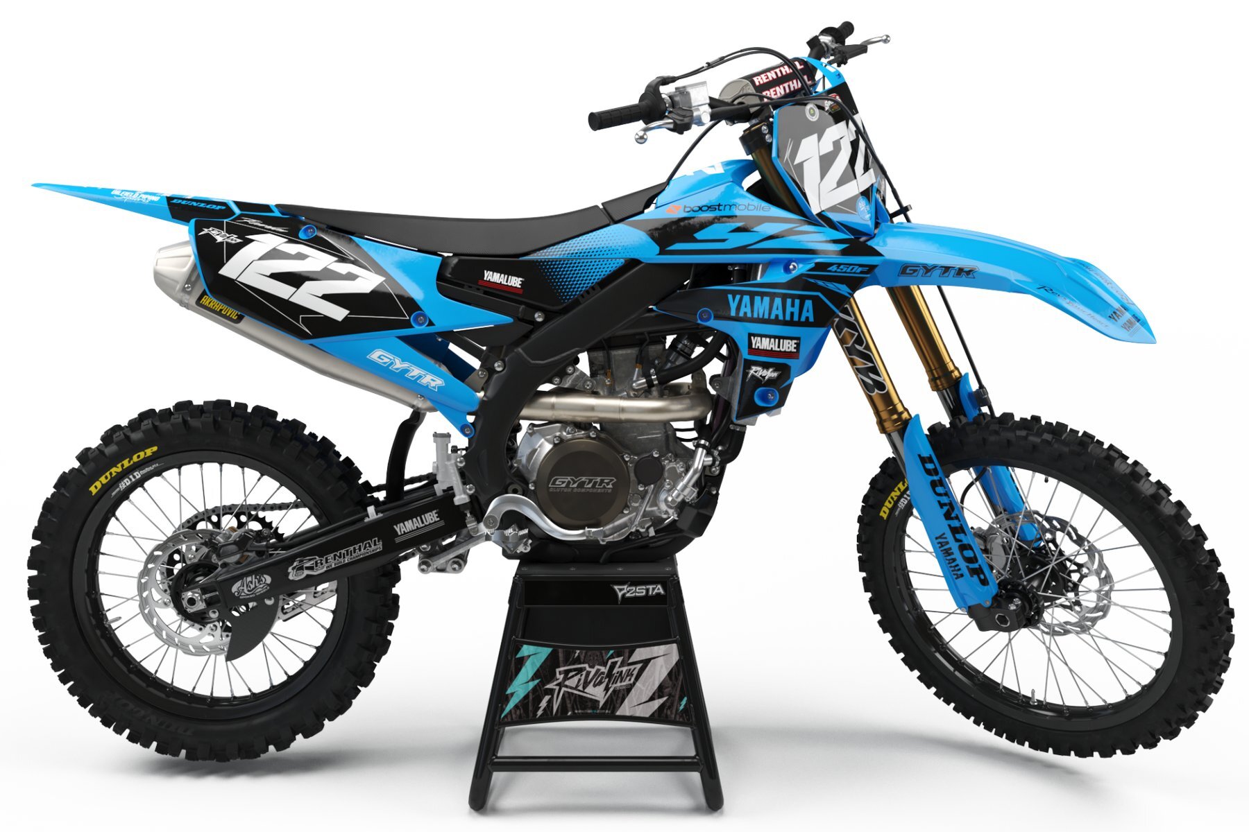Dekor Factory Light Blue Limited Edition passend für Yamaha – Bild 1