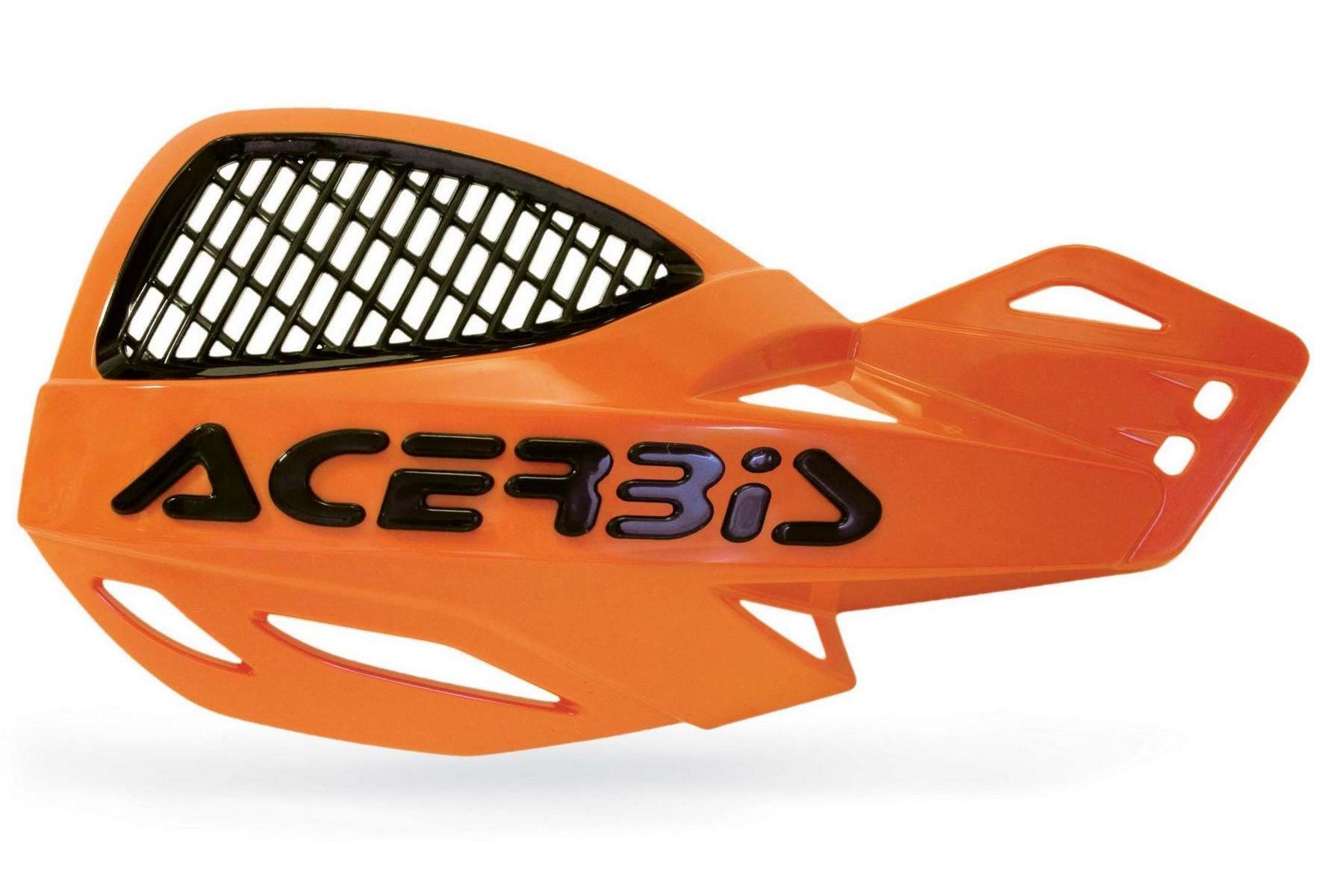 Acerbis-Handschalen-MX-Uniko-Vented-OrangeSchwarz Acerbis Handschalen MX Uniko Vented Orange/Schwarz, Inkl. Anbaukit – Bild 1