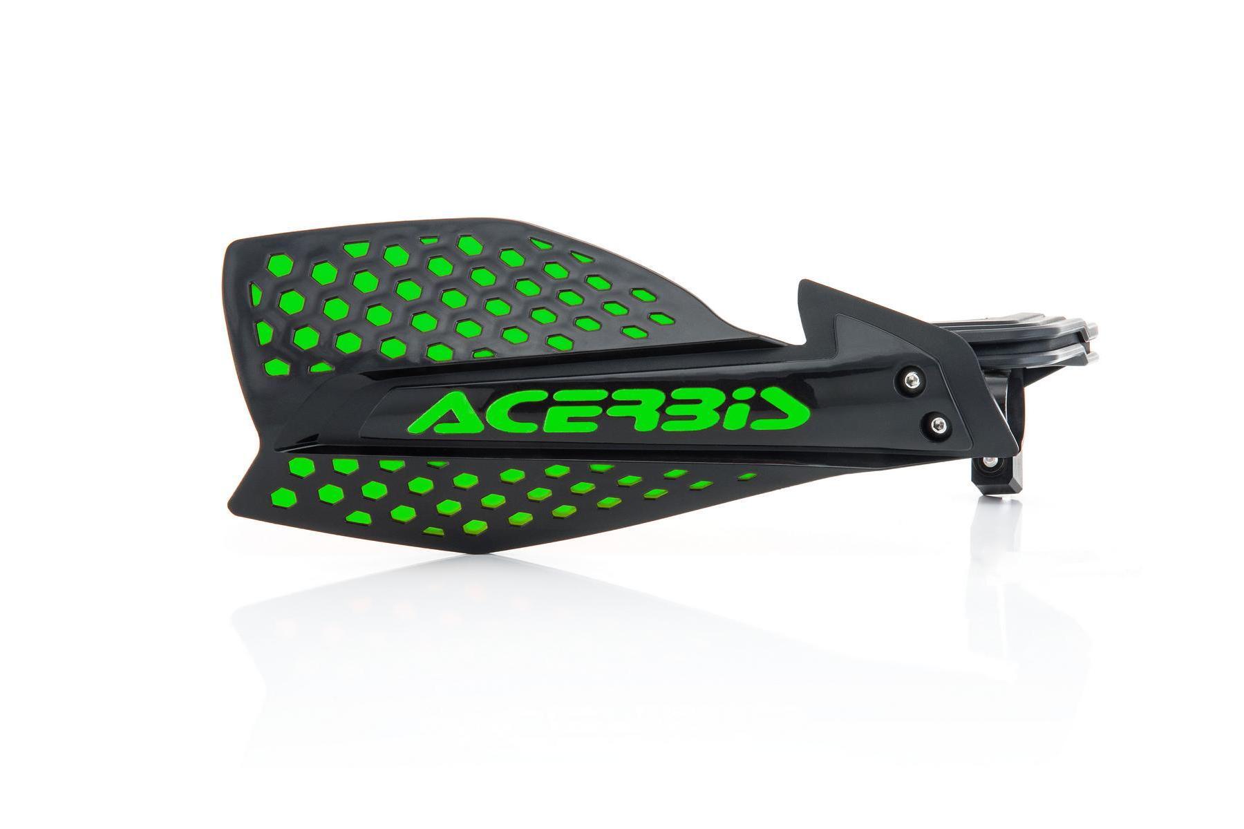 Acerbis-Handschalen-X-Ultimate-SchwarzGrün-f Acerbis Handschalen X-Ultimate Schwarz/Grün, Inkl. Anbaukit – Bild 1