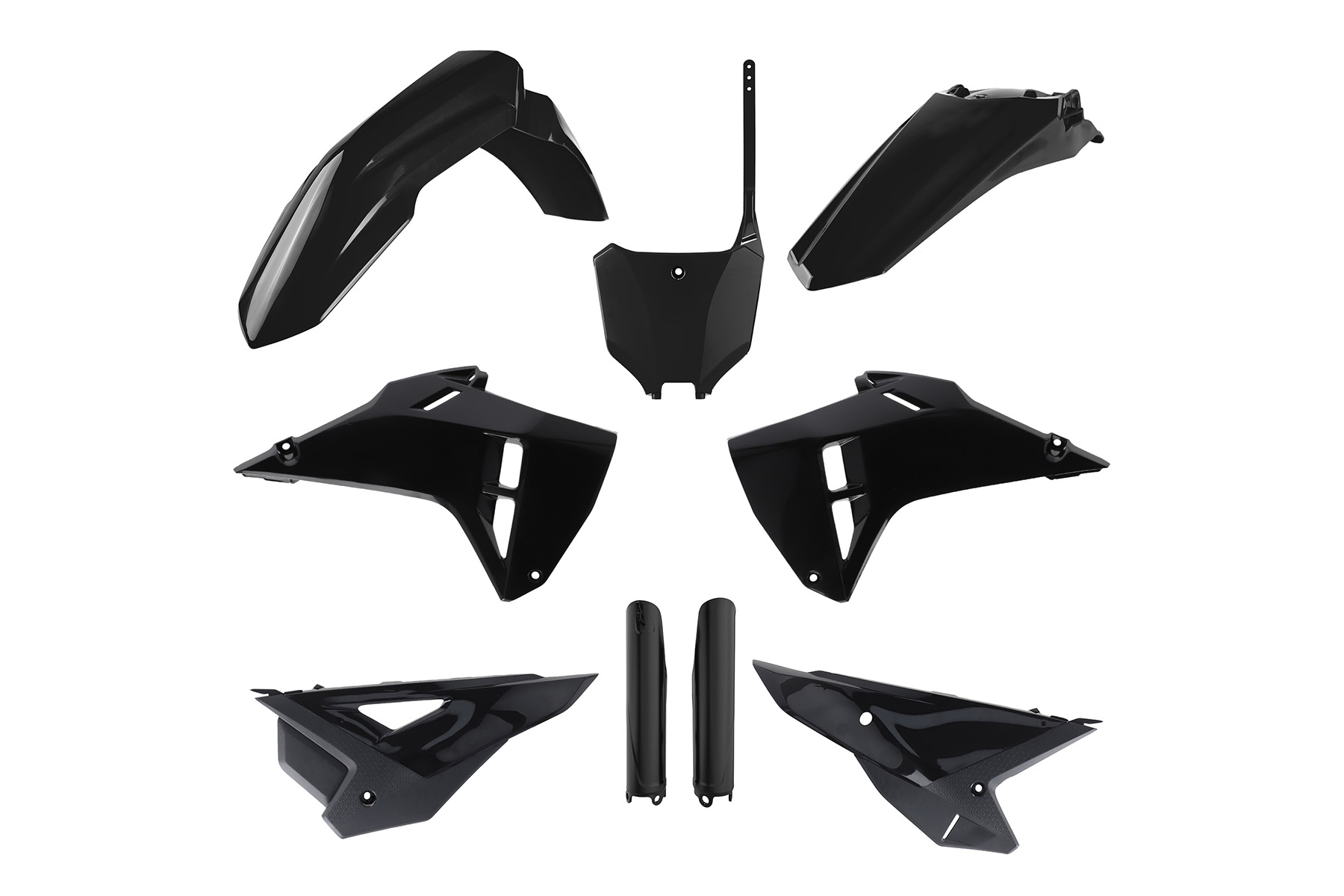Polisport Plastik Restyle – Kit passend für Honda CRF450 2021 – 2024 und CRF250 2022 – 2024 Schwarz Polisport Plastik Restyle – Kit passend für Honda CRF450 2021 – 2024 und CRF250 2022 – 2024 Schwarz – Bild 1
