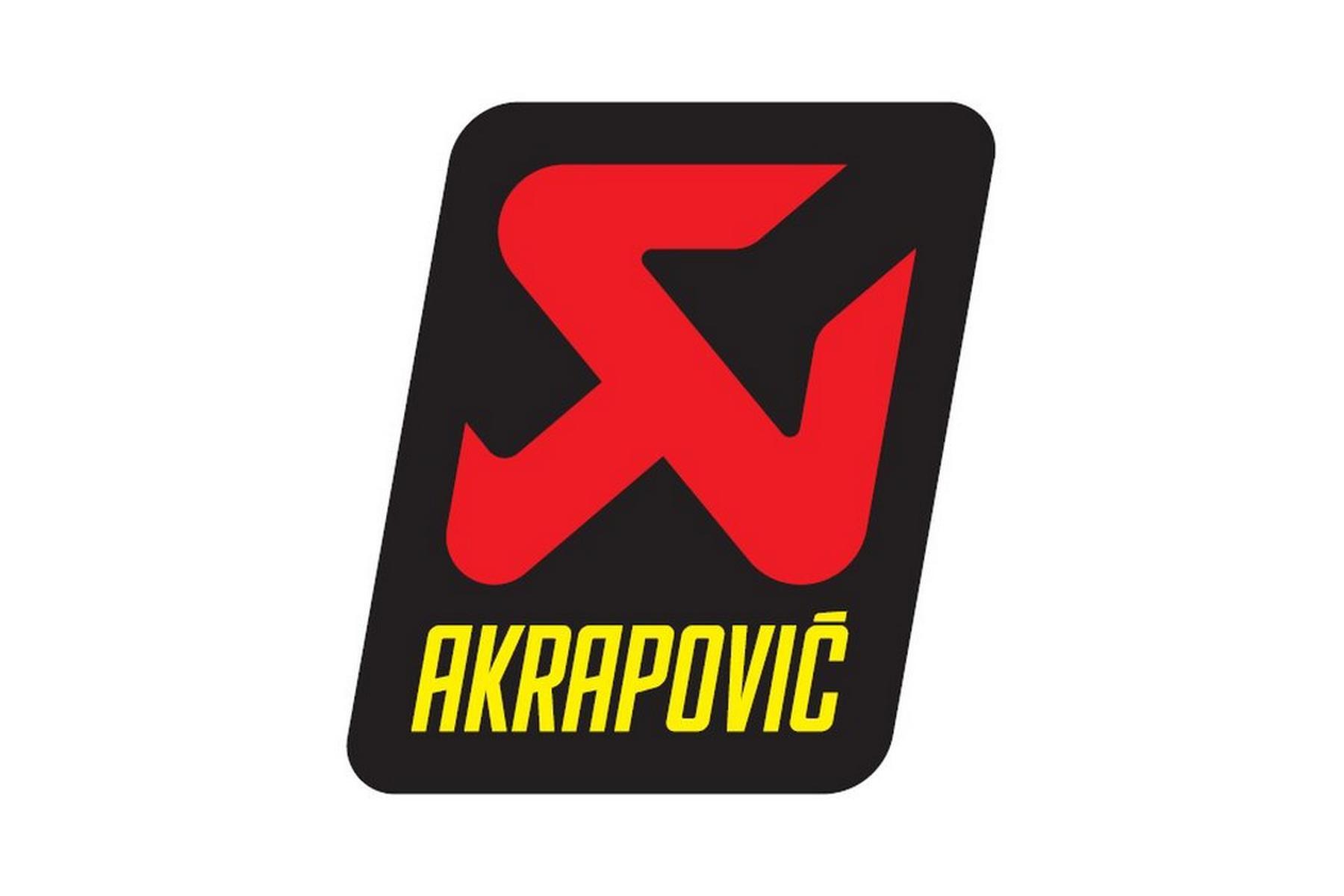 Akrapovic Aufkleber 75 mm x 95 mm – Bild 1