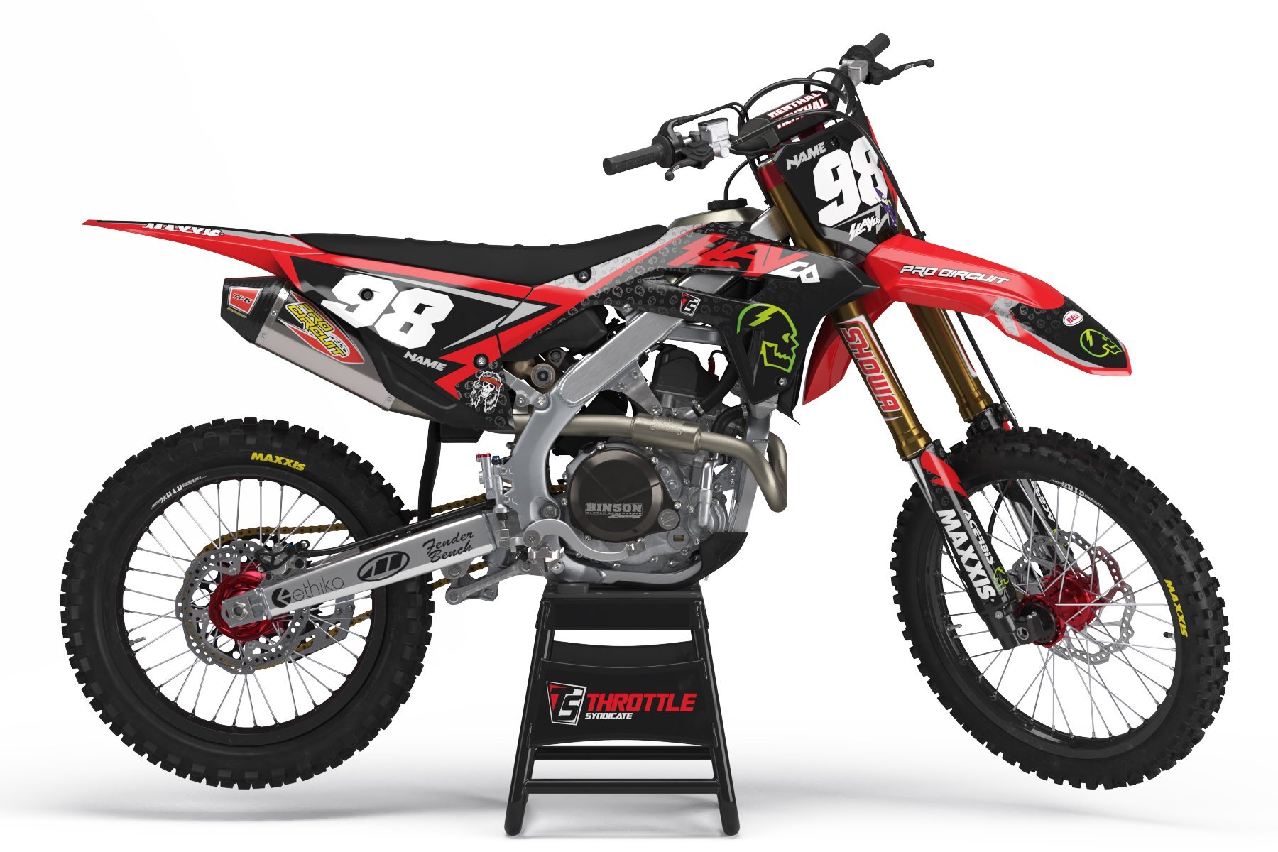 Dekor Factory Axell Hodges Slayco Limited Edition passend für Honda – Bild 1