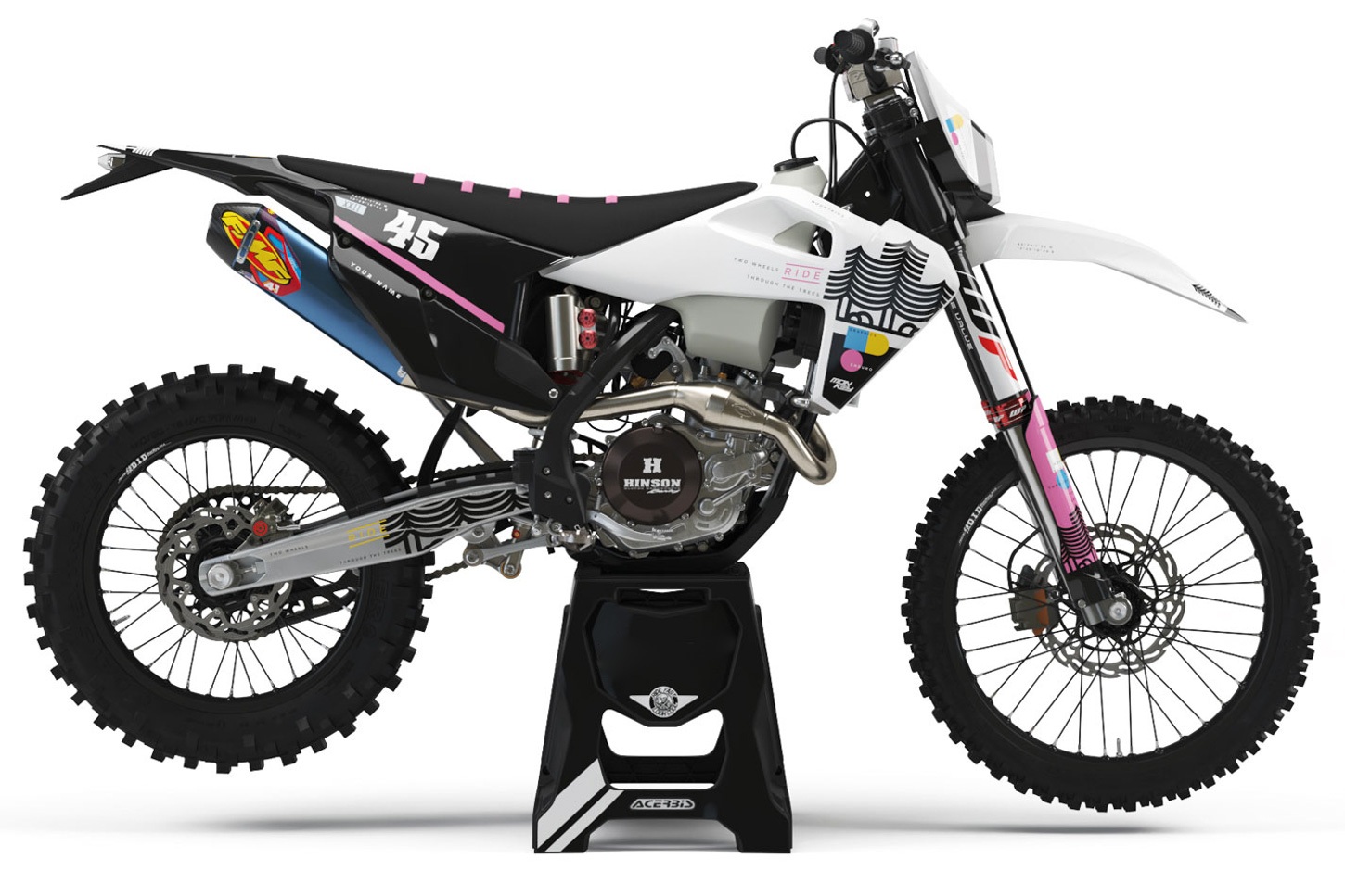 Dekor Factory Lugane Rose Limited Edition passend für Husaberg – Bild 1